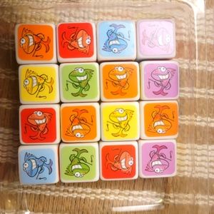 IDEAL Brand Go Fish Dice Game Rare Hard To Find NEW!